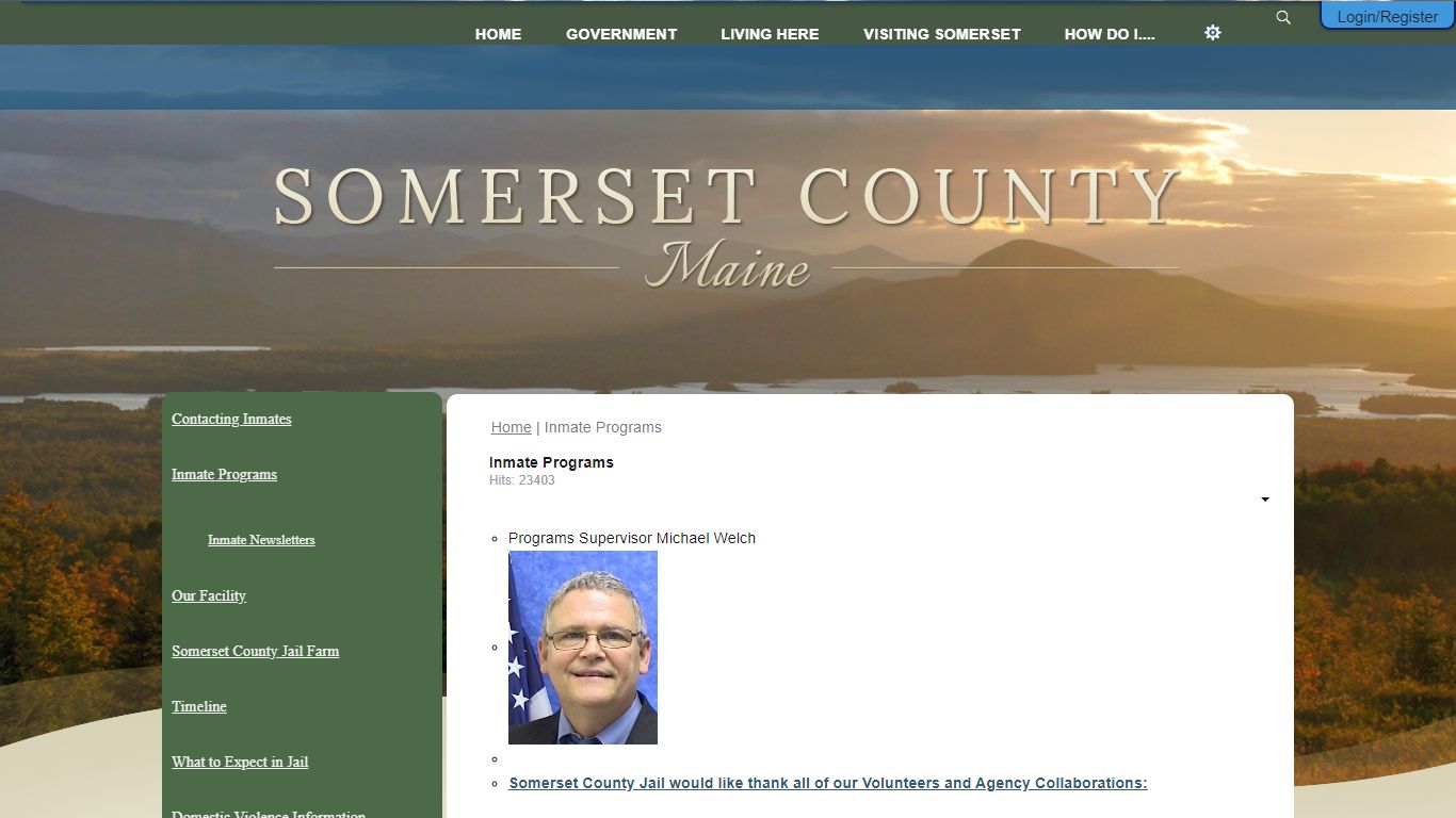 Inmate Program | ME-Somerset County, ME | Official Website